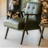 Blackhall Armchair Heritage Green Leather